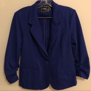 Christian Siriano New York 3/4 Length Blazer